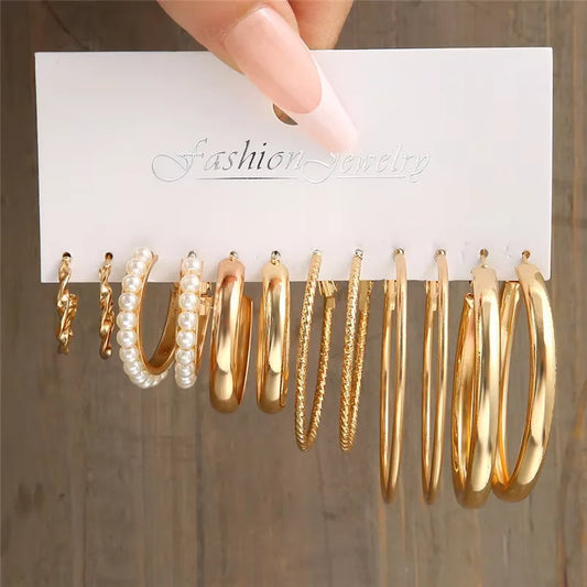 Gold Hoop Earring Collection – Classic to Modern - MallyNoor