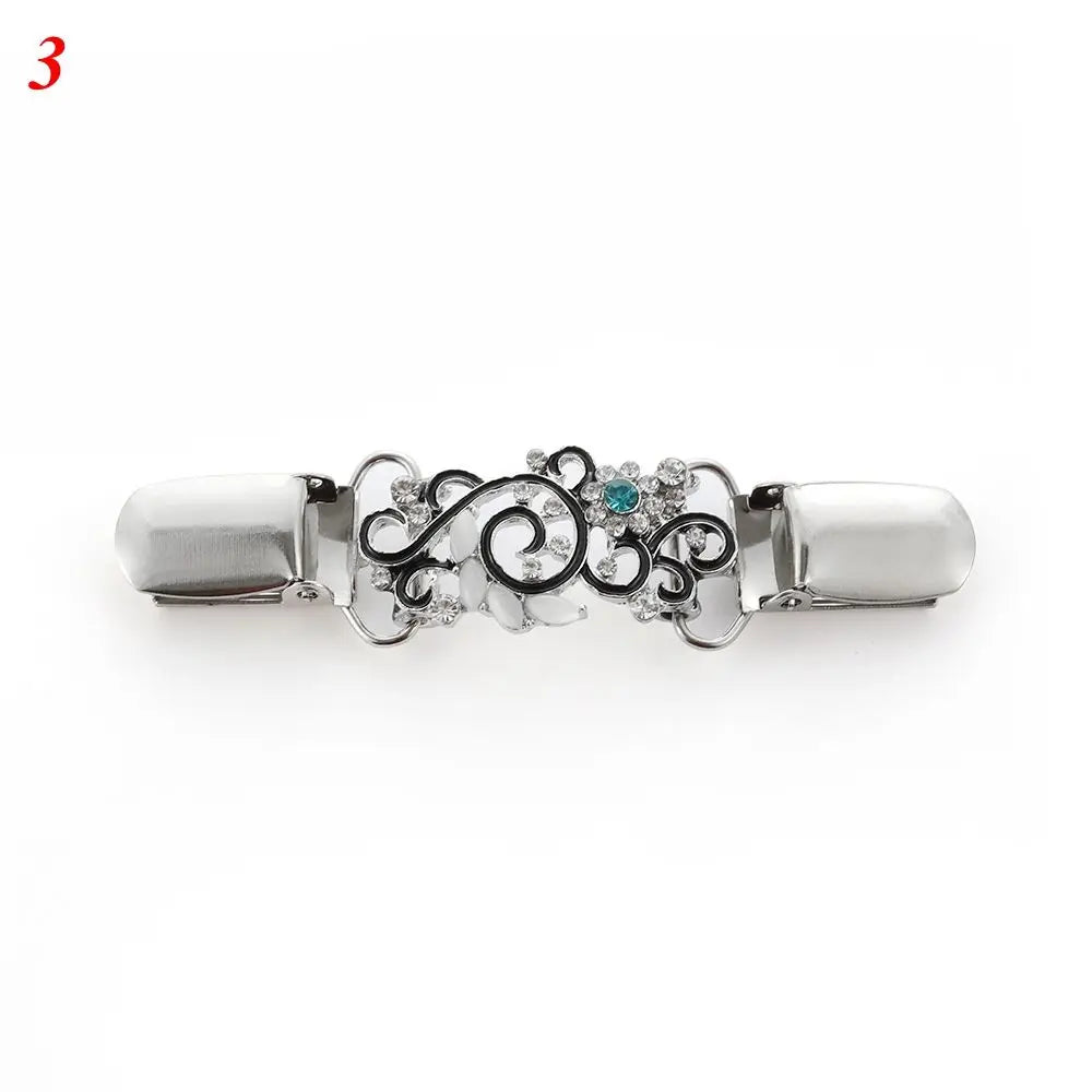Elegant Brooch Clip - Vintage Sparkle - MallyNoor